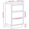 vidaXL Κομοδίνο με Sonoma Δρυς 39 x 34.5 x 65 εκ. Επεξεργασμένο ξύλο