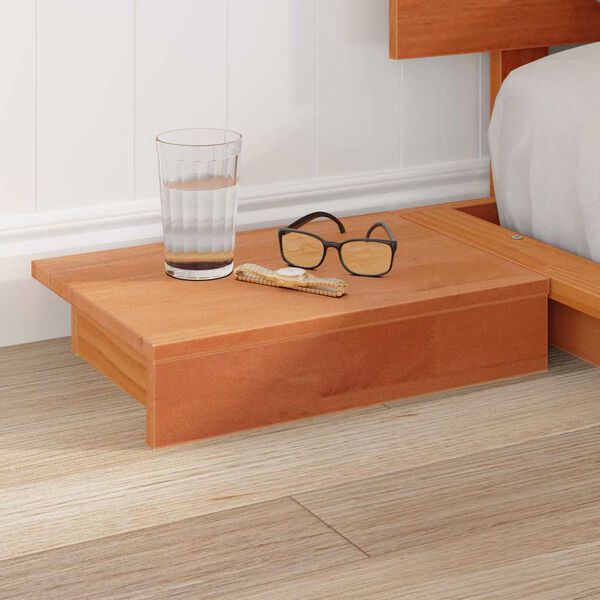 vidaXL Σκελετός Κρεβατιού Καφέ 150 x 200 cm ξύλο