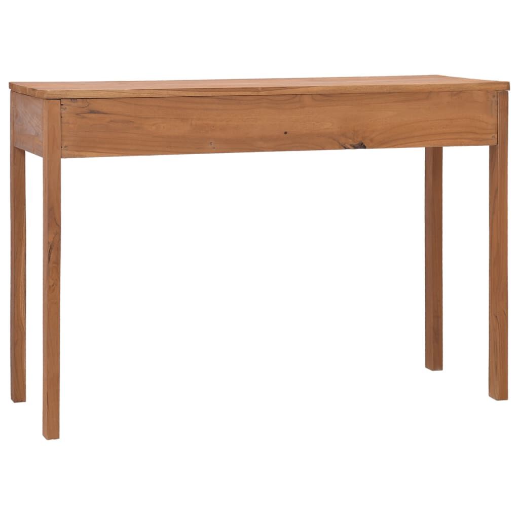 vidaXL Γραφείο 110x40x75 εκ. από Μασίφ Ξύλο Teak