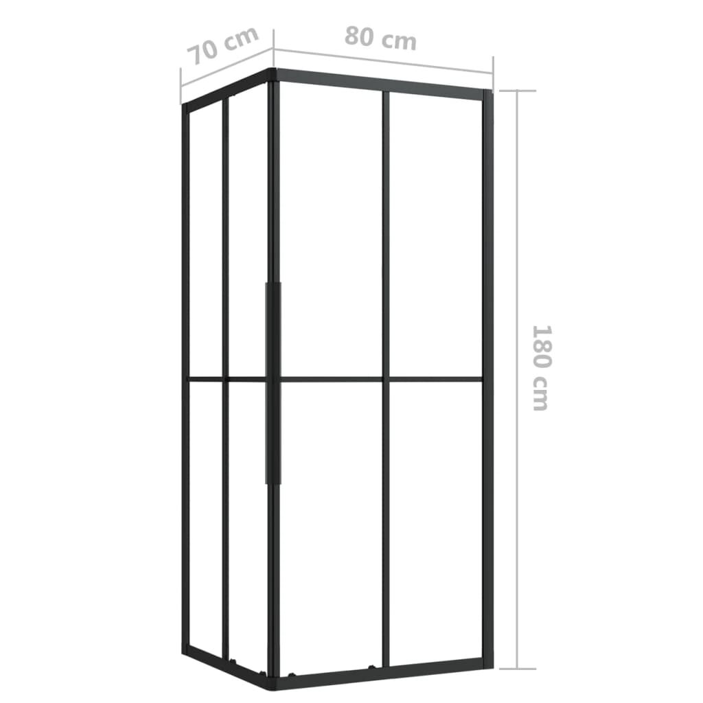 vidaXL Καμπίνα Ντουζιέρας 80 x 70 x 180 εκ. από ESG