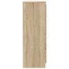 vidaXL Συρταριέρα Sonoma Δρυς 60 x 35 x 98,5 εκ. Επεξεργασμένο Ξύλο