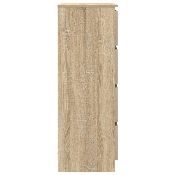 vidaXL Συρταριέρα Sonoma Δρυς 60 x 35 x 98,5 εκ. Επεξεργασμένο Ξύλο