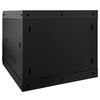 vidaXL Ντουλάπα δικτύου με αποθήκευση Μαύρο 53 x 60 x 45 εκ Ατσάλι