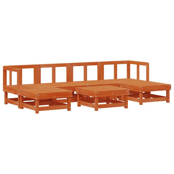 vidaXL &Sigma;&epsilon;&tau; &Xi;&alpha;&pi;&lambda;ώ&sigma;&tau;&rho;&alpha;&sigmaf; &Kappa;ή&pi;&omicron;&upsilon; 7 pcs &Kappa;&epsilon;&rho;&omega;&mu;έ&nu;&omicron; &Kappa;&alpha;&phi;έ &Sigma;&tau;&epsilon;&rho;&epsilon;ό &pi;&epsilon;ύ&kappa;&omicron;