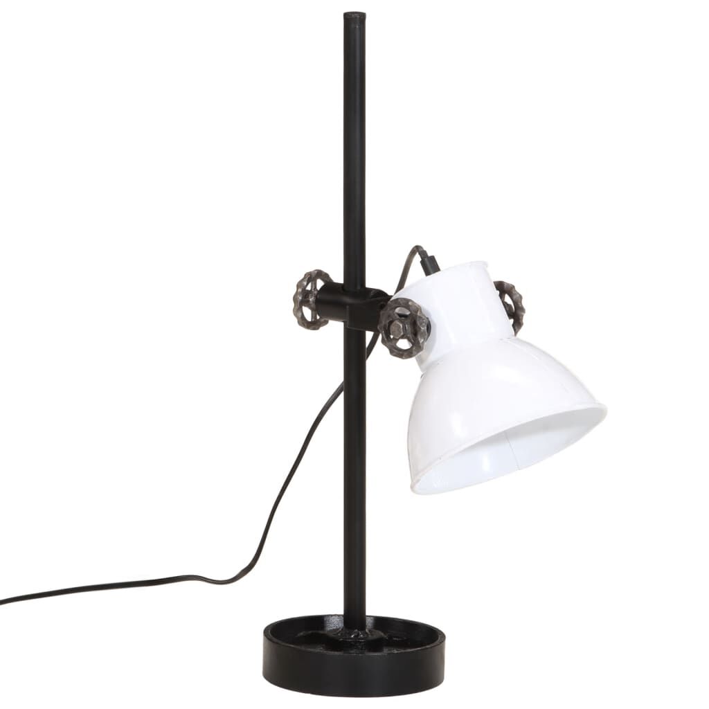 vidaXL Φωτιστικό Οροφής 25 W Αντικέ Λευκό 15x15x55 εκ. Ε27