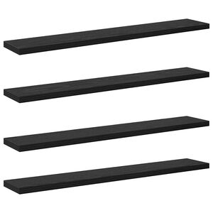 vidaXL &Rho;ά&phi;&iota; &Beta;&iota;&beta;&lambda;ί&omega;&nu; 3 &epsilon;&pi;ί&pi;&epsilon;&delta;&alpha; 4 &tau;&mu;&chi;. 60 x 10 x 1,5 cm &Mu;&alpha;ύ&rho;&omicron;