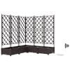 vidaXL &Gamma;&lambda;ά&sigma;&tau;&rho;&alpha; &Kappa;ή&pi;&omicron;&upsilon; 5 pcs &Kappa;&alpha;&phi;έ 120 x 120 x 126 cm &Pi;&lambda;&alpha;&sigma;&tau;&iota;&kappa;ό