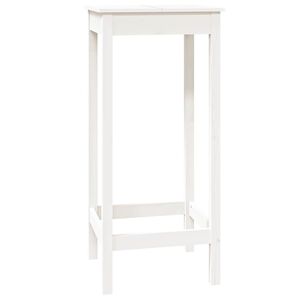 vidaXL &Tau;&rho;&alpha;&pi;έ&zeta;&iota; &Mu;&pi;&alpha;&rho; &Lambda;&epsilon;&upsilon;&kappa;ό 50 x 50 x 110 &epsilon;&kappa;. &alpha;&pi;ό &Mu;&alpha;&sigma;ί&phi; &Xi;ύ&lambda;&omicron; &Pi;&epsilon;ύ&kappa;&omicron;&upsilon;