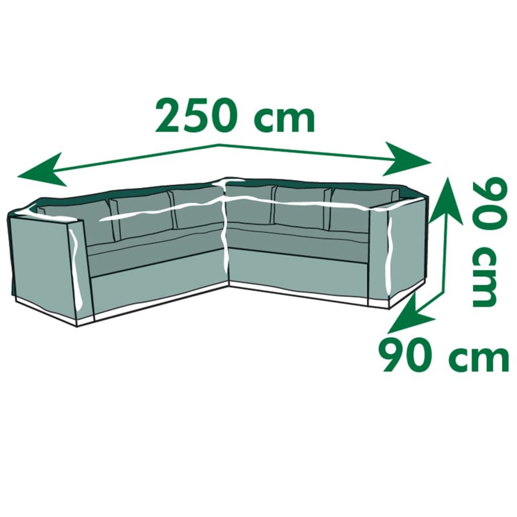 Nature Κάλυμμα Επίπλων Κήπου Σχήματος «Γ» 250 x 90 x 90 εκ.
