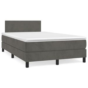 vidaXL &Kappa;&rho;&epsilon;&beta;ά&tau;&iota; Boxspring &mu;&epsilon; &Sigma;&tau;&rho;ώ&mu;&alpha; &Sigma;&kappa;&omicron;ύ&rho;&omicron; &Gamma;&kappa;&rho;&iota; 120x200 &epsilon;&kappa;. &Beta;&epsilon;&lambda;&omicron;ύ&delta;&iota;&nu;&omicron;
