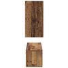 vidaXL Σετ επίπλου τηλεόρασης 4 pcs Παλαιό ξύλο 30.5 x 30 x 60 εκ.