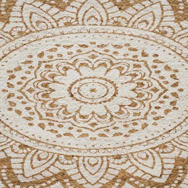 vidaXL Χαλί Καφέ 100 x 152 εκ. Γιούτα