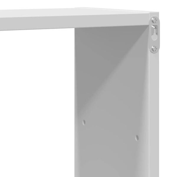 vidaXL Ραφιέρα Τοίχου Λευκό 96x18x60 εκ. από Επεξεργασμένο Ξύλο