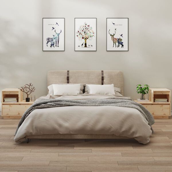 vidaXL &Kappa;&omicron;&mu;&omicron;&delta;ί&nu;&alpha; 2 &tau;&epsilon;&mu;. 60 x 34 x 51 &epsilon;&kappa;. &alpha;&pi;ό &Mu;&alpha;&sigma;ί&phi; &Xi;ύ&lambda;&omicron; &Pi;&epsilon;ύ&kappa;&omicron;&upsilon;