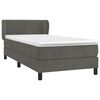 vidaXL &Kappa;&rho;&epsilon;&beta;ά&tau;&iota; Boxspring &mu;&epsilon; &Sigma;&tau;&rho;ώ&mu;&alpha; &Sigma;&kappa;&omicron;ύ&rho;&omicron; &Gamma;&kappa;&rho;&iota; 90x200 &epsilon;&kappa;. &Beta;&epsilon;&lambda;&omicron;ύ&delta;&iota;&nu;&omicron;
