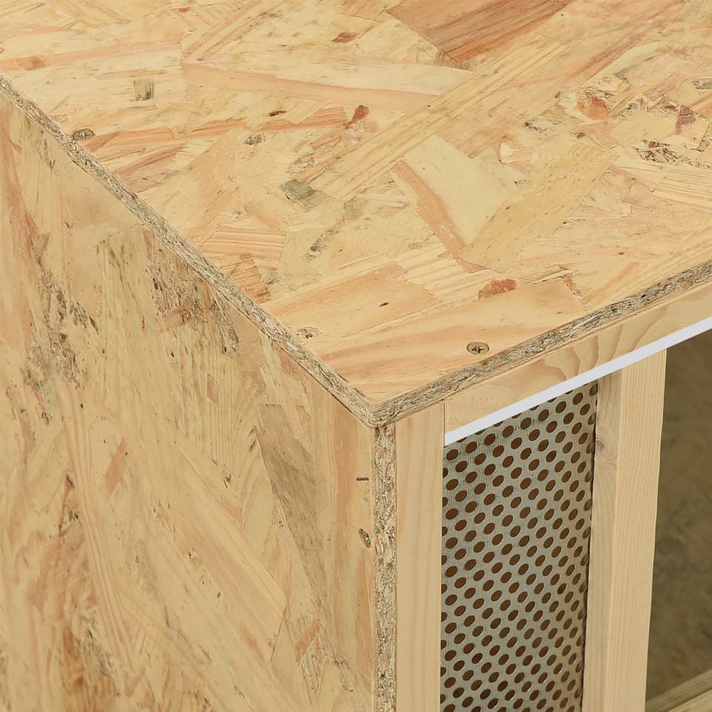 vidaXL Ενυδρείο Ερπετών 80 x 40 x 40 εκ. από Επεξεργασμένο Ξύλο