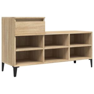 vidaXL &Pi;&alpha;&pi;&omicron;&upsilon;&tau;&sigma;&omicron;&theta;ή&kappa;&eta; Sonoma &Delta;&rho;&upsilon;&sigmaf; 102x36x60 &epsilon;&kappa;. &alpha;&pi;ό &Epsilon;&pi;&epsilon;&xi;&epsilon;&rho;&gamma;&alpha;&sigma;&mu;έ&nu;&omicron; &Xi;ύ&lambda;&omicron;