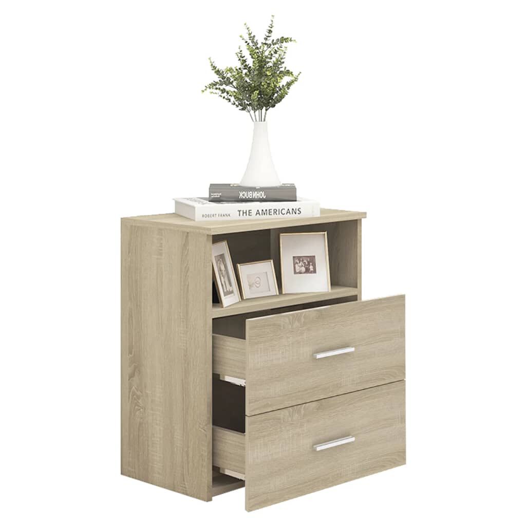 vidaXL Κομοδίνο Sonoma Δρυς 50 x 32 x 60 εκ.