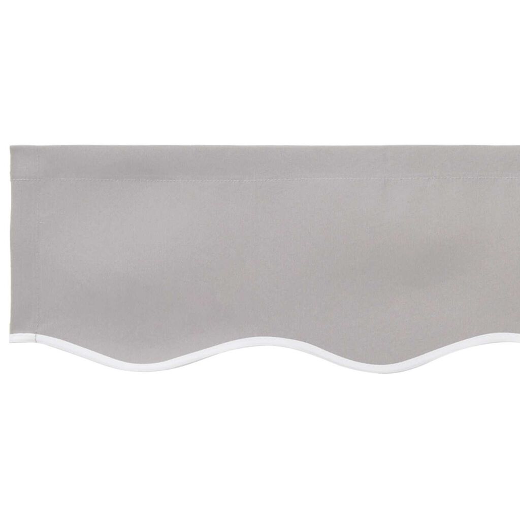 vidaXL Fabric Αντικατάστασης Tέντας για Κορμό 4x3.5 μ Ανοιχτό γκρι