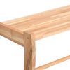 vidaXL Κρεμάστρα για Πετσέτες 60x25,5x49 εκ. από Μασίφ Ξύλο Καρυδιάς
