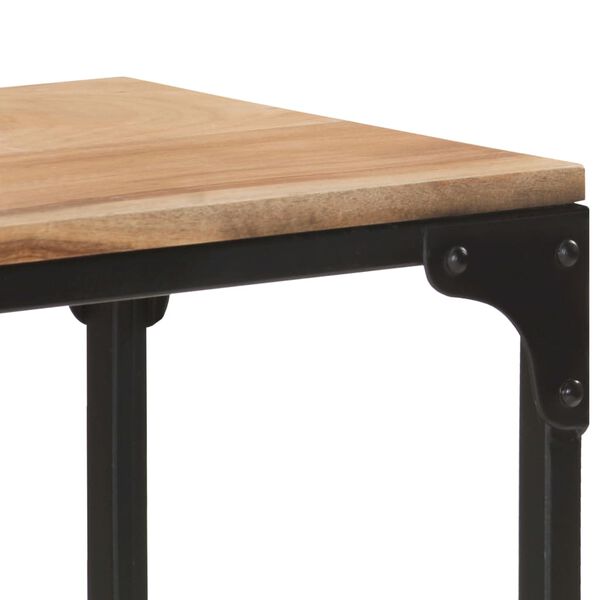vidaXL Τραπέζι Κονσόλα 110 x 30 x 75 εκ. από Μασίφ Ξύλο Ακακίας