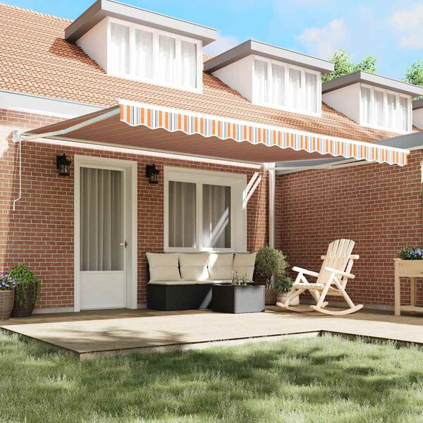 vidaXL Σκηνίτσα Αναδιπλούμενη Πολύχρωμο 450 x 300 εκ