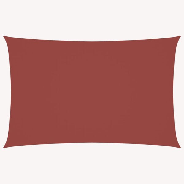 vidaXL Πανί Σκίασης Ορθογώνιο Τερακότα 5 x 8 μ. από Ύφασμα Oxford