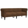 vidaXL Καναπές Chesterfield Άλλο Καφέ 201.5 x 74.5 x 74.5 εκατοστά