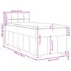 vidaXL &Kappa;&rho;&epsilon;&beta;ά&tau;&iota; Boxspring &mu;&epsilon; &Sigma;&tau;&rho;ώ&mu;&alpha; &Alpha;&nu;&omicron;&iota;&chi;&tau;ό &Gamma;&kappa;&rho;&iota; 80x200 &epsilon;&kappa;. &Upsilon;&phi;&alpha;&sigma;&mu;ά&tau;&iota;&nu;&omicron;