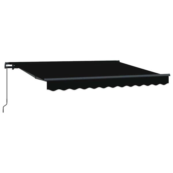 vidaXL Σκηνίτσα Αναδιπλούμενη Μαύρο 350 x 200 cm