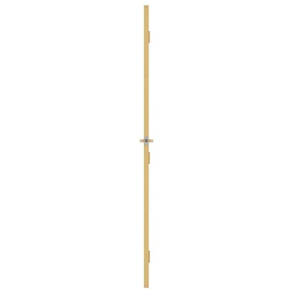 vidaXL Εσωτερική Πόρτα Χρυσή 93 x 201,5 εκ. Ψημένο Γυαλί & Αλουμίνιο
