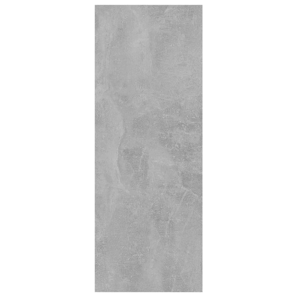 vidaXL Τραπεζάκι Κονσόλα Γκρι Σκυροδέματος 78x30x80 εκ. Επεξ. Ξύλο