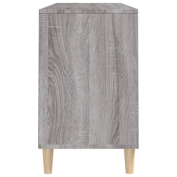 vidaXL Παπουτσοθήκη Γκρι Sonoma 102x36x60 εκ. από Επεξεργασμένο Ξύλο