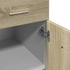 vidaXL Ντουλάπι με Συρτάρια "Lyon" σε Χρώμα Sonoma Δρυς 80x46x81,5 εκ. από Τεχνητό Ξύλο