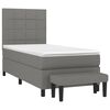 vidaXL &Kappa;&rho;&epsilon;&beta;ά&tau;&iota; Boxspring &mu;&epsilon; &Sigma;&tau;&rho;ώ&mu;&alpha; &Sigma;&kappa;&omicron;ύ&rho;&omicron; &Gamma;&kappa;&rho;&iota; 90x200 &epsilon;&kappa;. &Upsilon;&phi;&alpha;&sigma;&mu;ά&tau;&iota;&nu;&omicron;