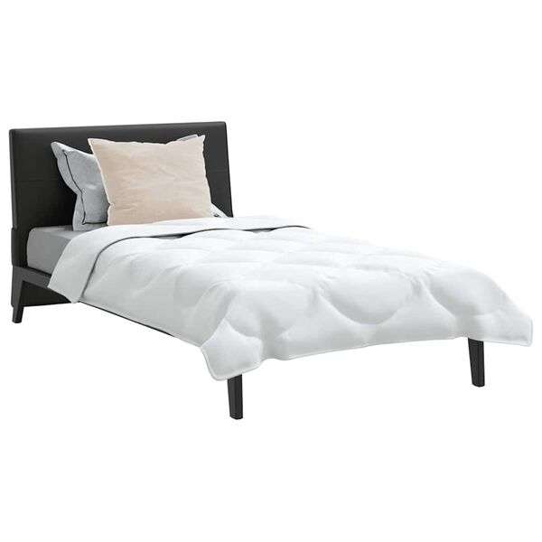 vidaXL Διπλό με Μαξιλάρι 2 pcs Λευκό 135 x 220 εκ. Μικροΐνες