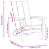 vidaXL Έπιπλα Χαλάρωσης Κήπου 2 pcs Ανοιχτό γκρι 74.5 x 80.5 x 90 εκ.