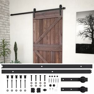 vidaXL &Sigma;&upsilon;&rho;ό&mu;&epsilon;&nu;&eta; &Pi;ό&rho;&tau;&alpha; 2 &tau;&mu;&chi;. 80 x 210 cm &Mu;&alpha;&sigma;ί&phi; &Xi;ύ&lambda;&omicron; &Pi;&epsilon;ύ&kappa;&omicron;&upsilon;