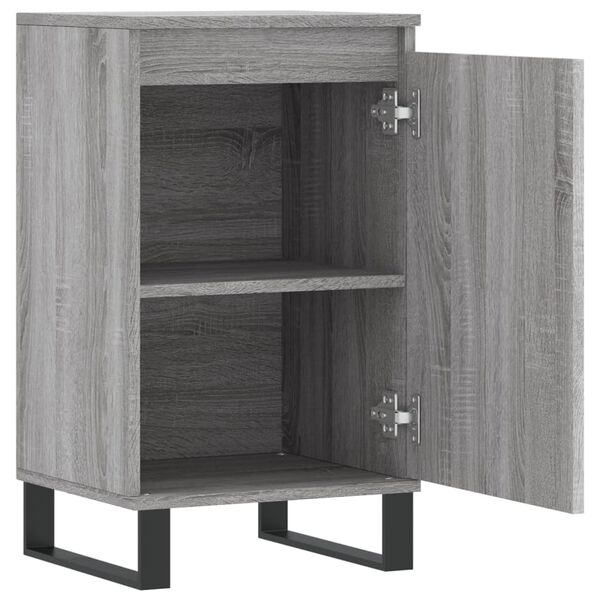 vidaXL Ντουλάπια 2 τεμ. Γκρι Sonoma 40x35x70 εκ. Επεξεργασμένο Ξύλο