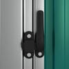 vidaXL Αποθήκη Κήπου Πράσινη 118,5x97x209,5 εκ. Γαλβανισμένο Ατσάλι