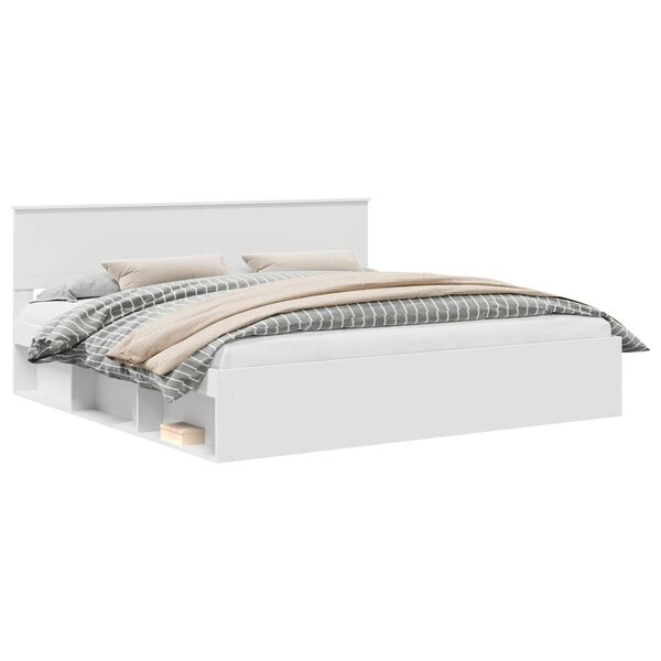 vidaXL &Sigma;&kappa;&epsilon;&lambda;&epsilon;&tau;ό&sigmaf; &Kappa;&rho;&epsilon;&beta;&alpha;&tau;&iota;&omicron;ύ &Lambda;&epsilon;&upsilon;&kappa;ό 200 x 200 cm &Sigma;&tau;&epsilon;&rho;&epsilon;ά &xi;&upsilon;&lambda;&epsilon;ί&alpha; &pi;&epsilon;ύ&kappa;&omicron;&upsilon;