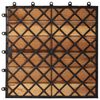 Πλακάκια Deck Κάθετο Σχέδιο Σετ 30 τεμ. 30 x 30 εκ. από Ξύλο Ακακίας
