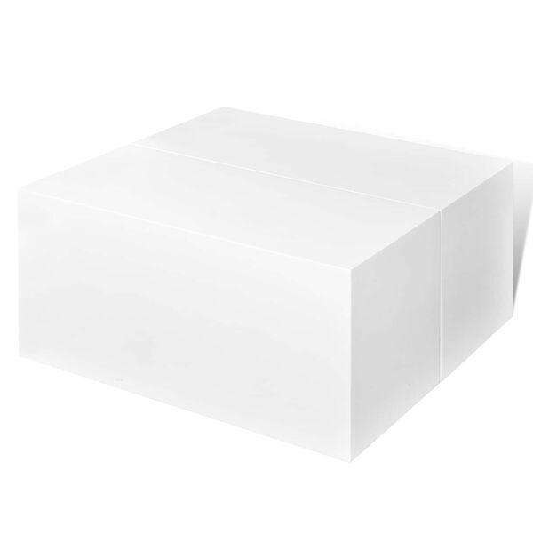 vidaXL &Tau;&rho;&alpha;&pi;&epsilon;&zeta;ά&kappa;&iota; &sigma;&alpha;&lambda;&omicron;&nu;&iota;&omicron;ύ &Lambda;&epsilon;&upsilon;&kappa;ό 105 x 60 x 30 &epsilon;&kappa; &Epsilon;&pi;&epsilon;&xi;&epsilon;&rho;&gamma;&alpha;&sigma;&mu;έ&nu;&omicron; &xi;ύ&lambda;&omicron;