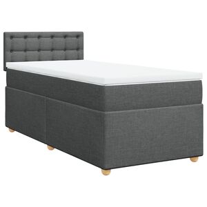 vidaXL &Kappa;&rho;&epsilon;&beta;ά&tau;&iota; Boxspring &mu;&epsilon; &Sigma;&tau;&rho;ώ&mu;&alpha; &Sigma;&kappa;&omicron;ύ&rho;&omicron; &Gamma;&kappa;&rho;&iota; 80x200 &epsilon;&kappa;. &Upsilon;&phi;&alpha;&sigma;&mu;ά&tau;&iota;&nu;&omicron;