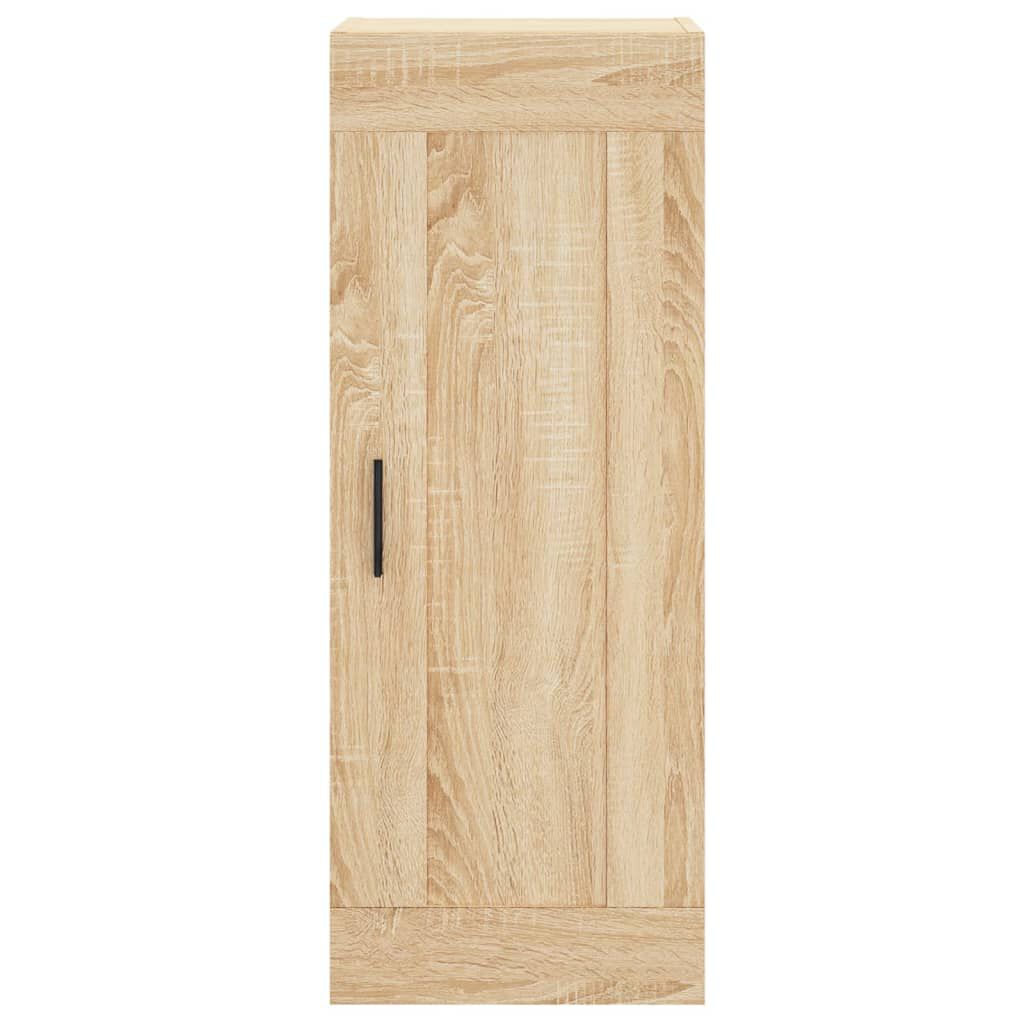 vidaXL Μπουφές Sonoma δρυς 34,5 x 34 x 180 εκ. από Επεξεργασμένο Ξύλο