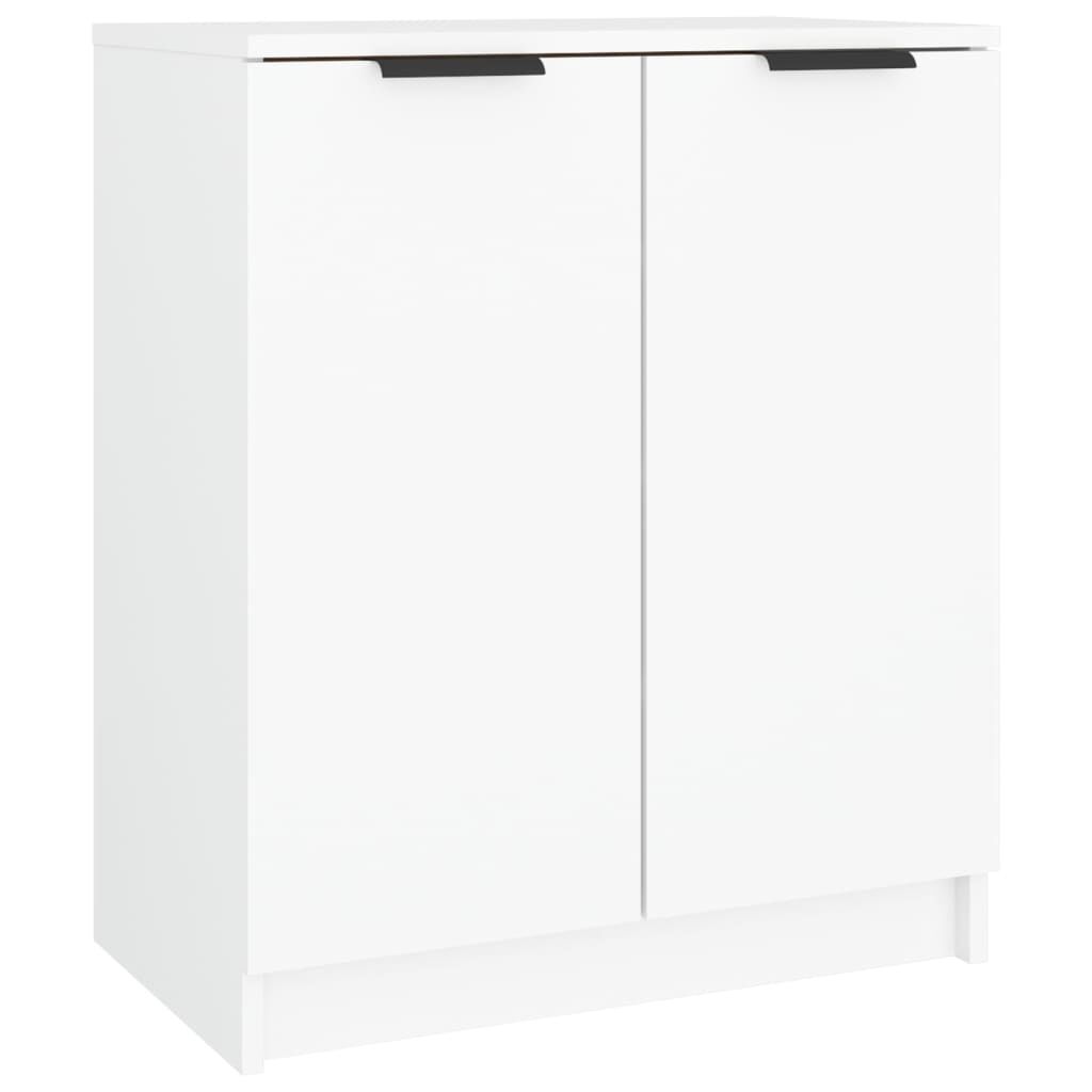 vidaXL Παπουτσοθήκη Λευκή 59 x 35 x 70 εκ. από Επεξεργασμένο Ξύλο