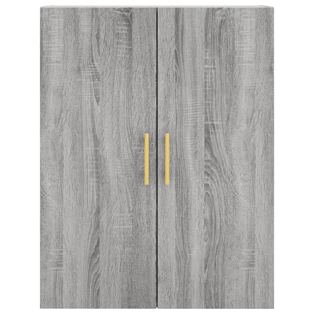 vidaXL Ντουλάπι Τοίχου Γκρι Sonoma 69,5 x 34 x 90 εκ.