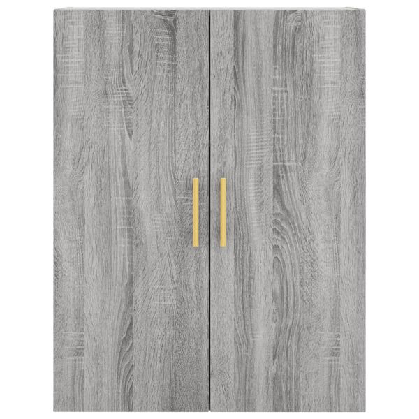 vidaXL Ντουλάπι Τοίχου Γκρι Sonoma 69,5 x 34 x 90 εκ.