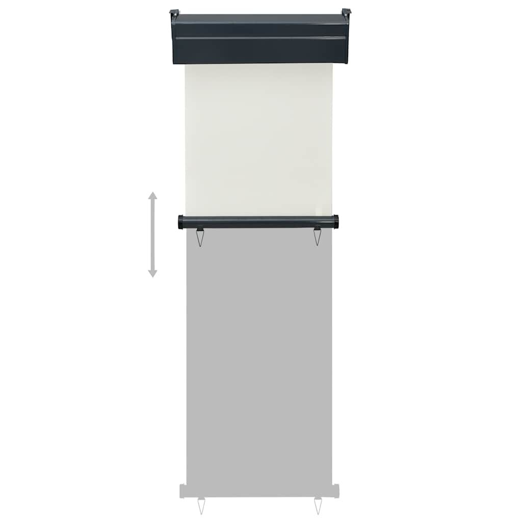 vidaXL Σκίαστρο Βεράντας Πλαϊνό Κρεμ 65 x 250 εκ.