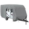 vidaXL Κάλυμμα τροχόσπιτου Γκρι 610x250x220 cm Μη υφασμένο ύφασμα